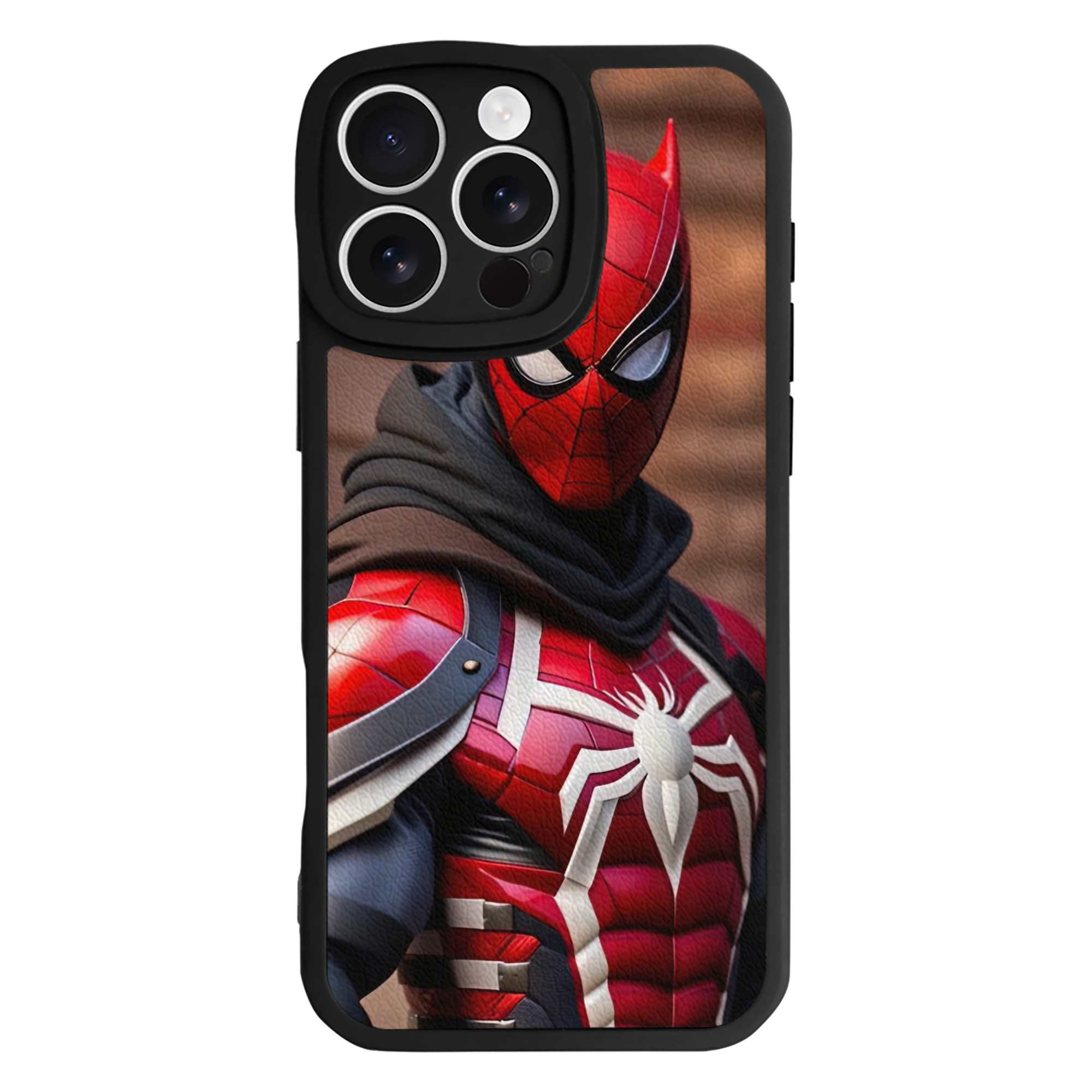 （画像用） Deadpool デッドプール 【iPhone 16シリーズ対応】シリコンスマホケース（レザー調） 材質：シリコン
